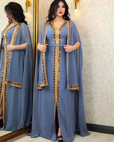 Moroccan Kaftan Blue